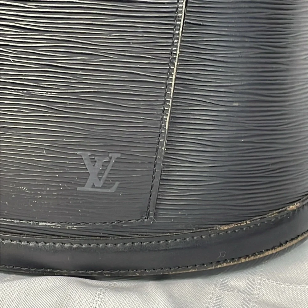 Louis Vuitton Epi Leather Large Gobelins Backpack Black  Noir Travel School